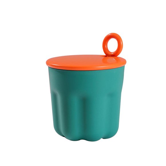 Portable Jelly-shaped Foamer Bubble Cup Used For Facial Cleanser Face Cream Travel(1 Piece,green)