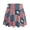 American Flag Design, variant on Built-in Shorts Tennis Skorts for Pickleball Yoga, Cats Pattern Polyester Spandex Fabric 2 Side Pockets Active Skort Two Pockets, Size Large