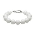 thumbnail image 2 of Almencla Flagpole Retainer Ring Bead Chain Acrylic Beads Weights Flagpole Accessories White, 2 of 8