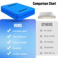 thumbnail image 4 of Bolsas de colchón MorTime para mudanzas y almacenamiento, tamaño doble, 4 of 7