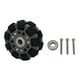 thumbnail image 5 of Rueda Omnidireccional Del Robot, Rodamiento Central Del Neumático De La Rueda Omnidireccional Del Robot Giratorio De 360 ​​​​grados Negro Gris Para Rieles De Alimentación, 5 of 7