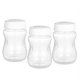 thumbnail image 1 of 3 botellas de leche materna con tapa a prueba de fugas, cuello ancho, sin BPA, 180 ml/6,1 oz, botella de almacenamiento para recolección de leche materna para el hogar, el trabajo y los viajes, 1 of 10