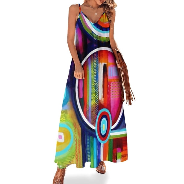 Vestido sin mangas de la serie Focus ADHD, vestido de verano para mujer, vestidos cortos sexis, vestido largo atrevido, vestidos de verano para mujer
