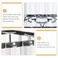 thumbnail image 3 of Shisuyan Crystal Lampshade Ceiling Light Cover Chic Lamp Cover Light Shade for Home, 3 of 8