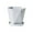 Gray-407, variant on Plastic Balcony Flower Pot, Thickened Large Planter, Durable Resin Material, Modern Simple Style, for Outdoor Gardening, Self-Watering Function, Home Decor, Patio Plant Stand, Urban Akmoler