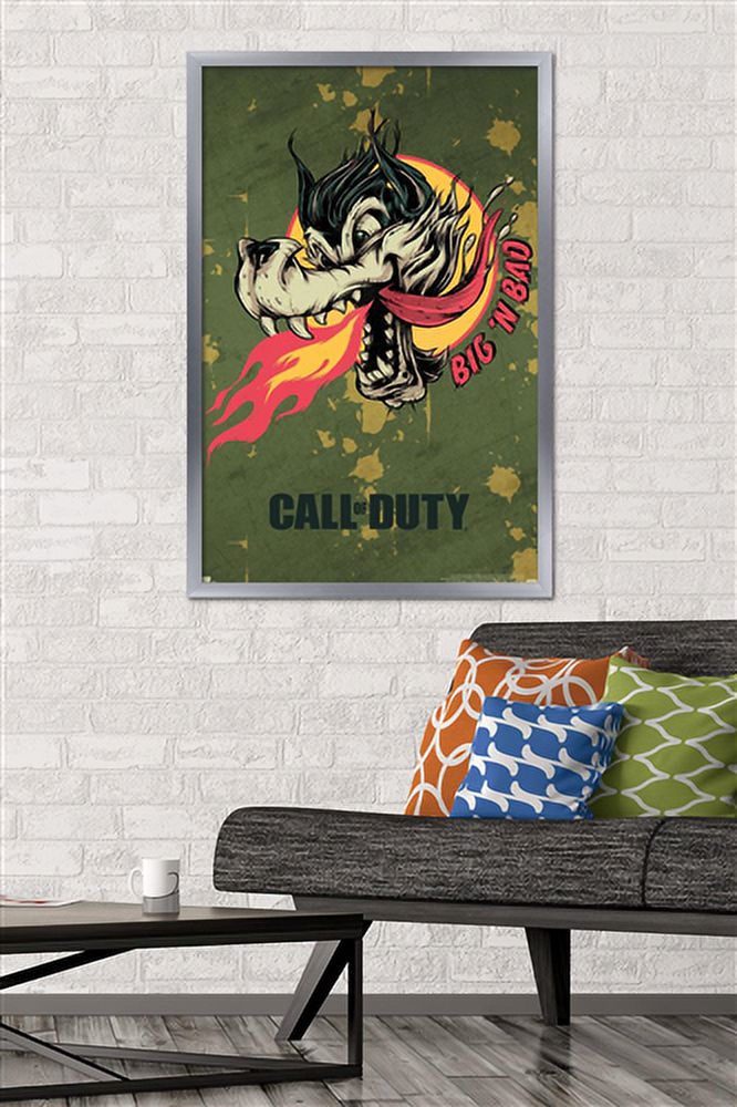 Call of Duty: Vanguard - Big 'N Bad Wall Poster, 22.375" x 34", Framed