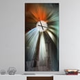 thumbnail image 2 of DesignArt Brown Focus Color Large Wall Clock, 2 of 2