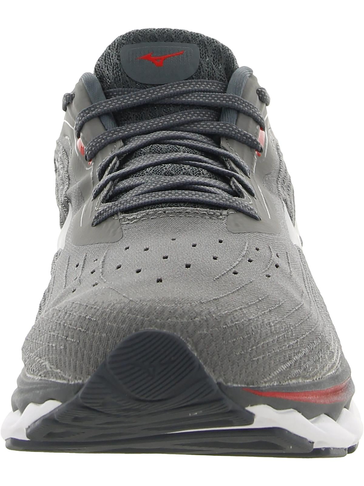 Mizuno Men's Wave Sky 5 Running Shoe, Size 8, Steel Grey