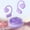 Purple Deals, variant on up to 65% off karymi Wireless Headset Bluetooth Love Heart Bluetooth Headset Heart Shaped Cute Valentine's Day Girls Gift Noise Reduction Stereo Sound Bluetooth Headset