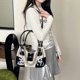 thumbnail image 5 of 1102y2k Bolso Hombro Mano Con Cadena Estrellas Empalmadas Lona Sweet Cool Hot Girl (estilo 2), 5 of 9