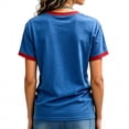 thumbnail image 3 of Womens 911 Never Forget 25th Tee | Honor 2001 2026 Memorial Shirt, 9/11 25th Anniversary Shirt, Retro Print Crew Neck Tops, Remember Faith Hope Courage Apparel L, 3 of 3