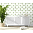 thumbnail image 3 of Harry & Grace Green Tea Montgomery Palm Peel and Stick Wallpaper, 3 of 9