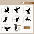 thumbnail image 2 of Hummingbird Wall Hook, Bird Hooks Decorative Wall Hooks, Hat and Key Hooks Decor for Living Room, Entryways, Bed Room, 2 of 4