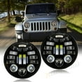 thumbnail image 2 of 5-3/4 5.75" LED Headlights Hi/Lo Beam For BMW 325i 528i 535i E30 2X, 2 of 11