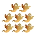thumbnail image 1 of 8pcs Halloween Ghost Shaped Napkin Ring Spooky Napkin Holder Tableware Accessories without Straw, 1 of 7