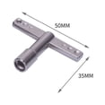 thumbnail image 4 of Clé de Réglage de Tambour en Métal Standard Carré 5.5mm Accessoires de Remplacement, 4 of 6