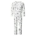 thumbnail image 3 of Aihuaihua Family Christmas Colorable Pajama Matching Sets DIY Hand Painted Sleepwear Xmas Cute Funny Colouring Pjs 2 Piece Sets Holiday Party Outfits, 3 of 5