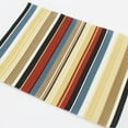 thumbnail image 4 of 1/12th Woven Rug Floor Carpet Doll House Furniture Miniature Striped, 4 of 6