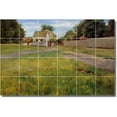 thumbnail image 1 of Ceramic Tile Mural-William Chase Country Painting 383. 36" w x 24" h using (24) 6 x 6 ceramic tiles, 1 of 3