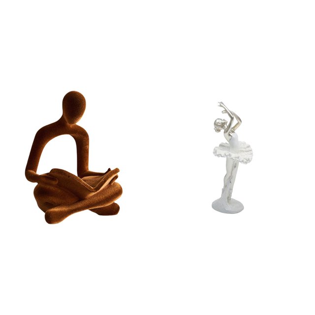 Figura del pensador abstracto,Estatua de Pensador Abstracto,Arte,Decoración para el Hogar,Figura humana decorativa para estantería de oficina coleccionable,Figura de escritorio,Estatua de