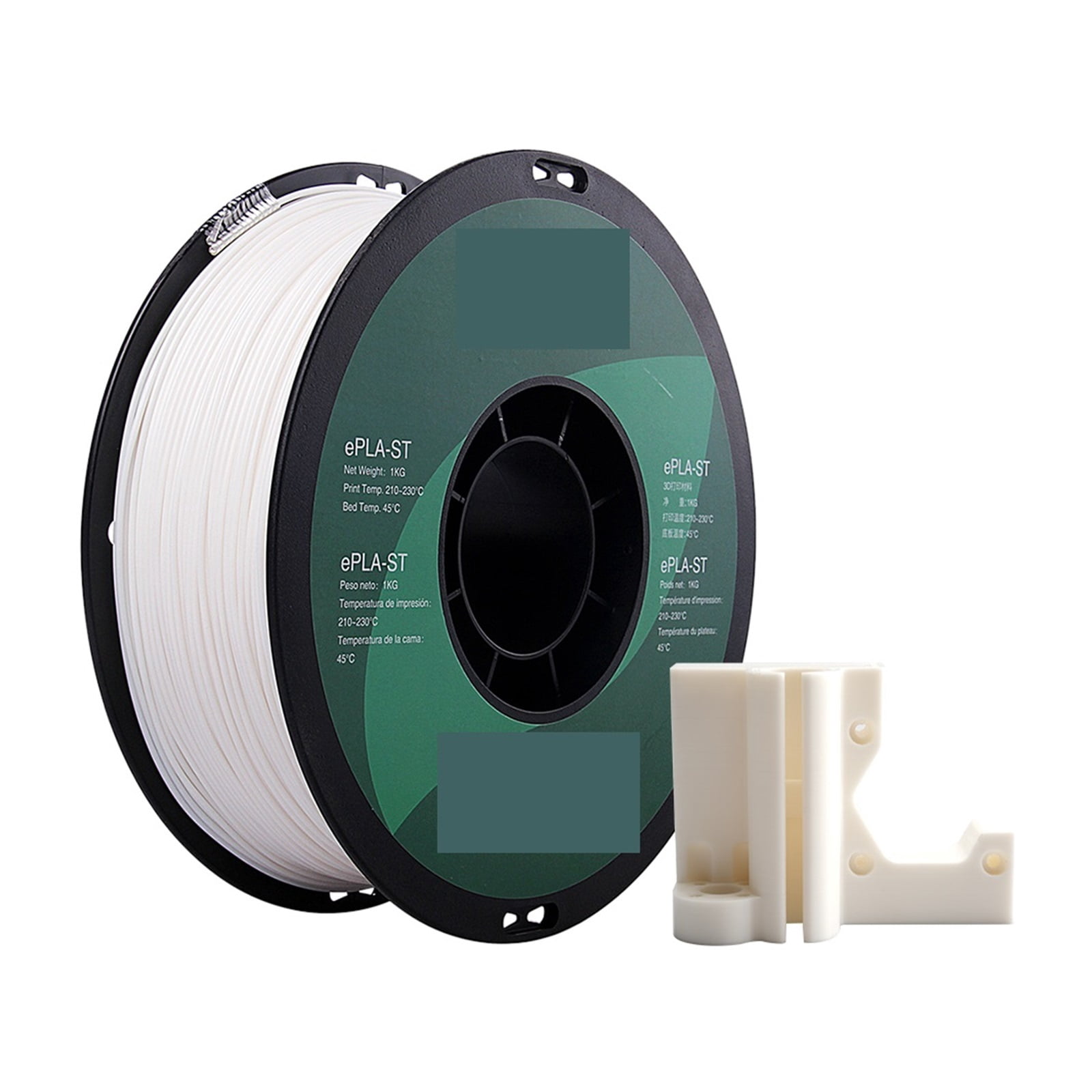 Super Tough PLA Filament, 1.75MM 3D Printer Filament 1KG (2.2 LBS) Spool, PLA-ST FDM 3D Printing Materials For 3D Printers ,Smooth and Stable