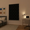 thumbnail image 3 of Sun Zero Lights Out Starry Night Portable Travel 100% Blackout Suction Cup Curtain Panel, 50"X78", Stars, 3 of 11