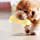 thumbnail image 5 of Juguete para perros pequeños TUNC Perro de peluche pequeño pato amarillo Sencillez, 5 of 5