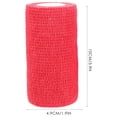thumbnail image 2 of PAMINGONO Badminton Racket Tapes 3 Rolls for Hockey Stick with Buffering and Slip Prevention 10X4.9In, 2 of 6