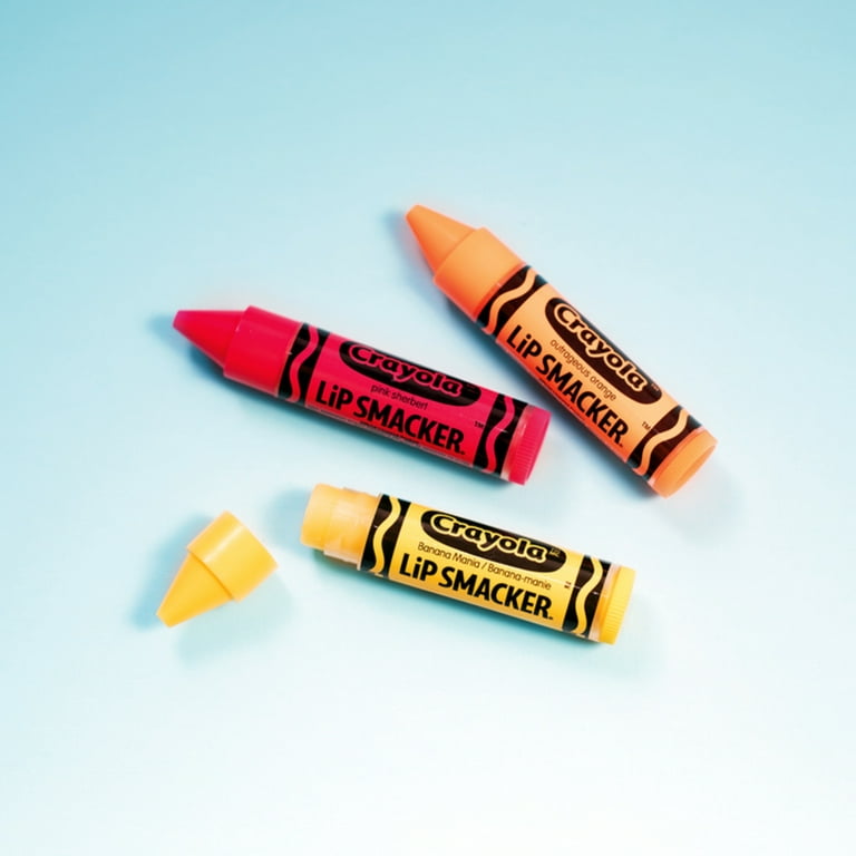 Lip Smacker Crayola Lip Balm Trio, Gift Sets, Beauty & Health