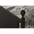 thumbnail image 3 of Bowery Hill Industrial Metal Queen Canopy Bed with Bed Rail in Black, 3 of 12