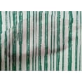 thumbnail image 5 of oneOone Cotton Cambric Teal Green Fabric Striped Line Quilting Supplies Print Sewing Fabric By The Yard 56 Inch Wide, 5 of 6