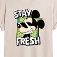 thumbnail image 3 of Disney - Stay Fresh - Juniors Ideal Flowy Muscle T-Shirt, 3 of 5