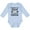 AE-Light Blue, variant on Only the Best Nieces Get Promoted to Cousin Boys or Girls Long Sleeve Baby Bodysuit