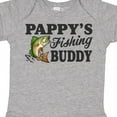 thumbnail image 4 of Inktastic Pappy's Fishing Buddy Boys Baby Bodysuit, 4 of 5
