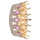 thumbnail image 5 of Tiara de aleación vintage con corona de diamantes de imitación para novia, accesorios para el cabello para boda, 5 of 7
