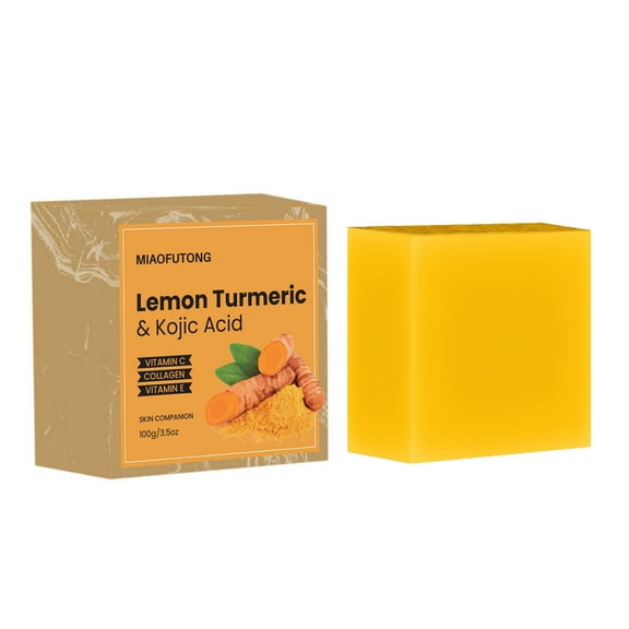 Under $5, Handcrafted Lemon Salicylic Aci D Soap - Natural Exfoliant Brightening Skin Treat Ment