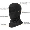 thumbnail image 6 of ROCKBROS Balaclava Full Face Mask Outdoor Winter Ski Headgear Unisex Warm & Windproof Fleece High Elasticity Thicken Ninja Mask, 6 of 11