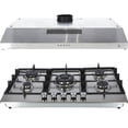 thumbnail image 1 of combo parrilla y campana 76 cm supra inox, 1 of 7