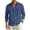 1#Navy, variant on BRANROY Long Sleeve Shirts for Men - Fall Casual Outdoor Workwear Linen Cotton Button-Front Shirt for Active Days,Army Green L