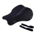 thumbnail image 2 of Colaxi Motorcycle Cushion Cushion Honeycomb Structure Shock Absorption Accessories Motorcycle Seat Pad for Professional Riders, 2 of 8