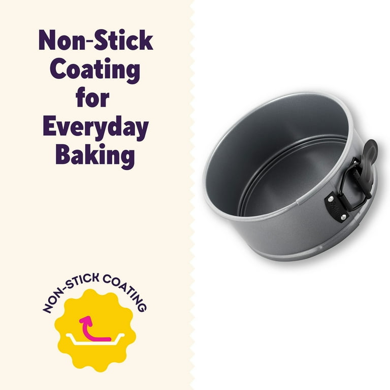 Wilton Everyday 6-Inch Non-Stick Springform Pan for Cheesecake or