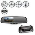 thumbnail image 2 of (F550) F150 Camera, Mirror Monitor with Compass and Temperature, 33ft Cable, 2 of 2
