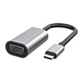 thumbnail image 1 of Adaptador USB C a VGA Terminales de 24 pines Salida VGA Convertidor de salida USB 3.1 Tipo C Convertidor de cable VGA para portátiles Air de 12 Sunnimix  Convertidor de cables, 1 of 8