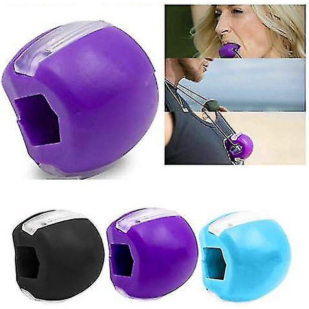 Entrenador de músculos faciales, pelota de fitness facial, pelota de ejercicio de mandíbula, pelota de ejercicio de papada, pelota de ejercicio de boca