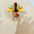 thumbnail image 5 of Turkey Candle, Thanksgiving Day Decor, Holiday Tea Light Candle for Fireplace, Window or Table, Seasonal Decor for Fall & Winter Holidays, 5 of 5