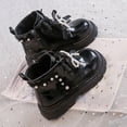 thumbnail image 6 of Girls Insulated Winter Boots Insulated Comfort Kids Girls Winter Footwear Nonâ Outsole Laceâup School Daily Wear Low Heel Girls Winter Casual Boot Shoes, 6 of 6