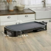 Black+Decker Electric Griddle - Non Stick, Fast and Even Heating, Warming Tray