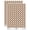 Brown, variant on Ctrl Z Undo Button 200+ Round Stickers - Brown - Matte Finish - 0.50" Size