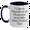 White/Navy, variant on Funny Seal Point Cat Lover Gifts: I Like A Handful Of Humans And My Seal Point Cat Two Tone Coffee Mug for Seal Point Cat Enthusiasts, Birthday Unique Gifts for Her, Gifts from the Heart