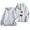 Grey, variant on Ladies' Cattle Winter Thick Warm Lamb Hoodie Coat White S